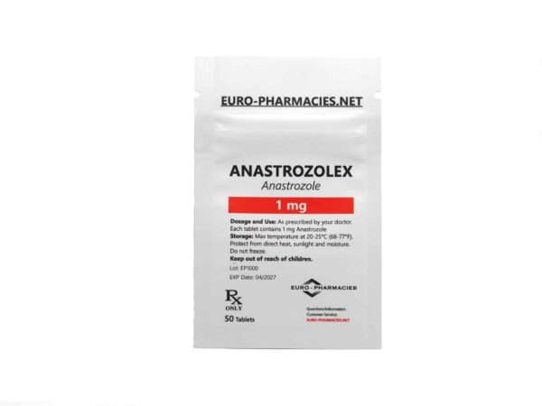 Anastrozolex (Arimidex) 1mg/tab -50 tab/bag - Euro Pharmacies
