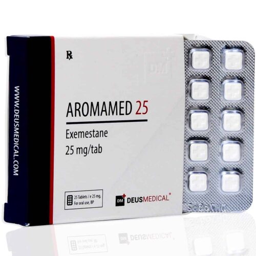 AROMAMED 25 (Exemestane) - 25tabs of 25mg - DEUS-MEDICAL