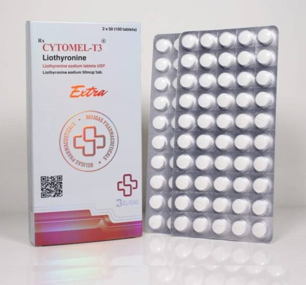 Cytomel - T3 - 50mcg - 100 Tabs - Beligas USA