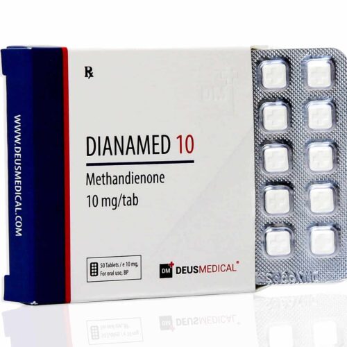 DIANAMED 10 (Methandienone) - 50tabs of 10mg - DEUS-MEDICAL DIANAMED 10 (Methandienone) - 50tabs of 10mg - DEUS-MEDICAL