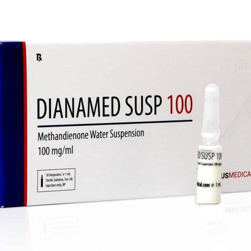 DIANAMED SUSPENSION 100 (Methandienone Water Suspension) - 10amps of 1ml - DEUS-MEDICAL