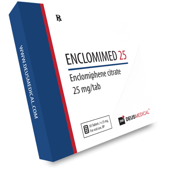 ENCLOMIMED 25 (Enclomiphene Citrate) - 50tabs of 25mg - DEUS-MEDICAL