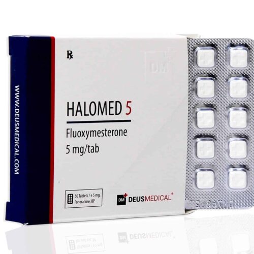 HALOMED 5 (Fluoxymesterone) - 50tabs of 5mg - DEUS-MEDICAL