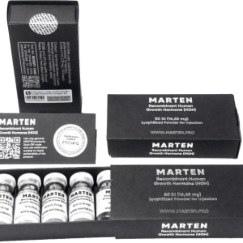 HGH Somatropin / Powder (10IUx5 vials/50 IU) - Marten HGH Somatropin / Powder (10IUx5 vials/50 IU) - Marten