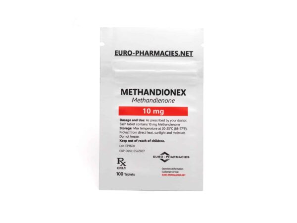 Methandionex 10 (Dianabol) - 10mg/tab -100 tab/bag - Euro Pharmacies