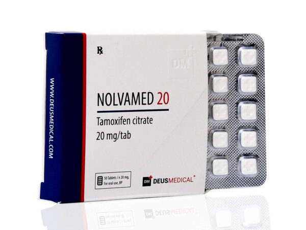 NOLVAMED 20 (Tamoxifen citrate) - 50tabs of 20mg - DEUS-MEDICAL NOLVAMED 20 (Tamoxifen citrate) - 50tabs of 20mg - DEUS-MEDICAL