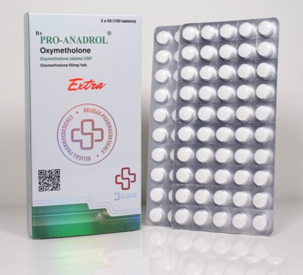 Pro Anadrol 50mg 100tabs Beligas USA