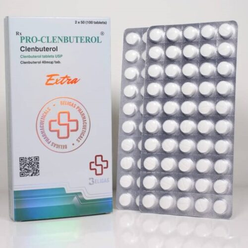 Pro Clenbuterol 40mcg 100tabs - Beligas USA