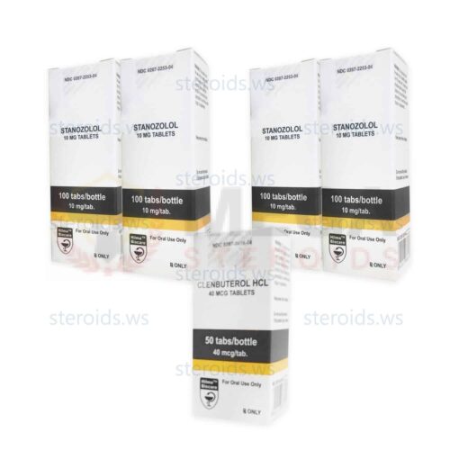 Shredding pack - 10 weeks (Clenbuterol - Winstrol) Hilma Biocare