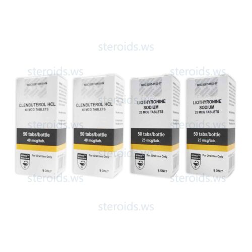 Shredding pack - 8 weeks (Clenbuterol/Cytomel) Hilma