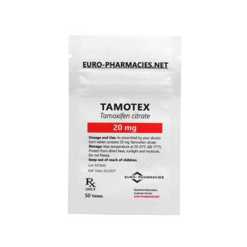 Tamotex (Tamoxifen) - 20mg/tab -50 tab/bag - Euro Pharmacies