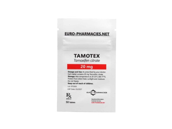 Tamoxifen 20mg/tabs 50 tabs - Baggies - Euro Pharmacies - USA Domestic