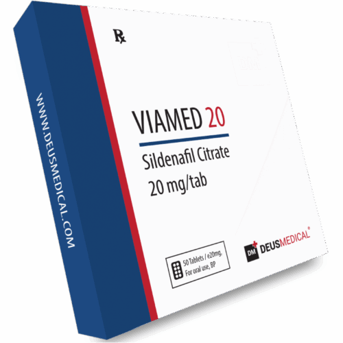 Viamed 20 (Sildenafil Citrate) - 50tabs of 20mg - DEUS-MEDICAL Viamed 20 (Sildenafil Citrate) - 50tabs of 20mg - DEUS-MEDICAL
