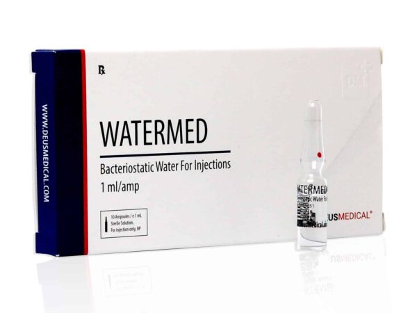 WATERMED (Bacteriostatic water) - 10amps of 1ml - DEUS-MEDICAL